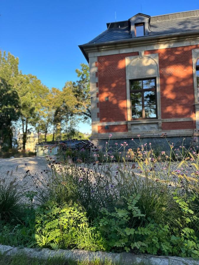 Aussergewoehnliche Ferienwohnung Stadtvilla Plauen Exterior foto