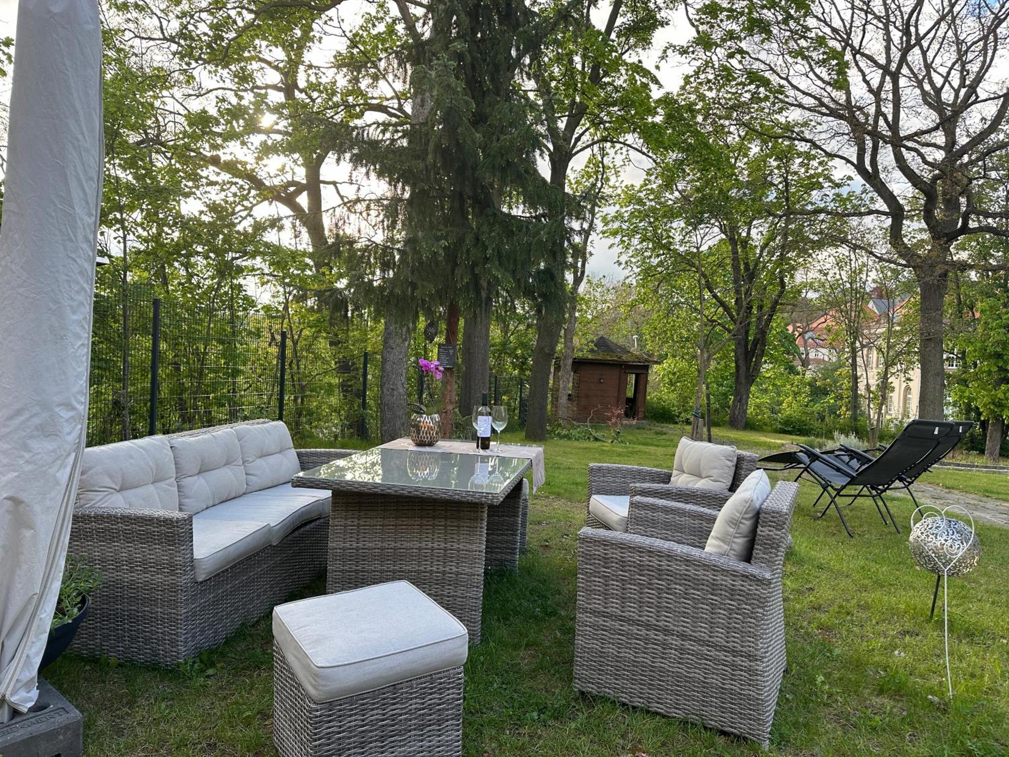 Aussergewoehnliche Ferienwohnung Stadtvilla Plauen Exterior foto