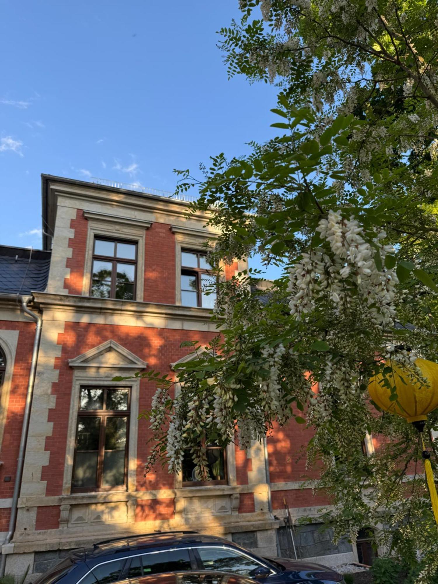 Aussergewoehnliche Ferienwohnung Stadtvilla Plauen Exterior foto